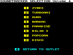 Screen from Soundtracker Selection Volume 4