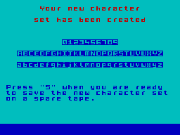 Screen from Space-Age Characters
