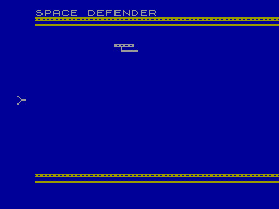 Screen from Space Defender