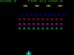 Screen from Space Defender