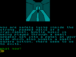 Screen from Space Detective II: Home Run