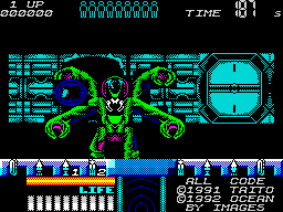 Screen from Space Gun