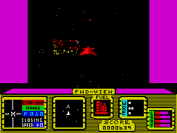 Screen from Space Hunter