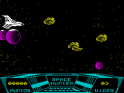 Screen from Space Hunter