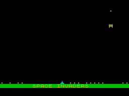 Screen from Space Invaders 2
