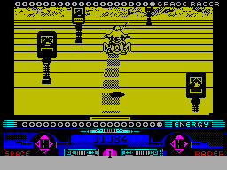 Screen from Space Racer