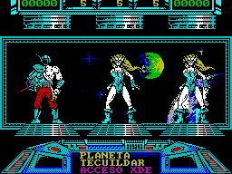 Screen from Space Smugglers