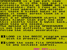 Screen from Spacesaver