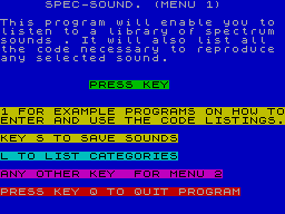 Screen from Spec-Sound