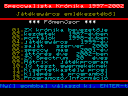 Screen from Speccyalista Kronika