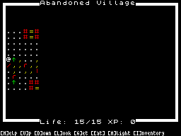 Screen from The Spectral Dungeons