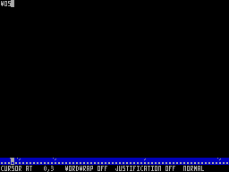 Screen from Spectral Writer