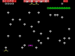 Screen from Spectrapede
