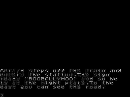 Screen from The Spectre of Booballyhoo