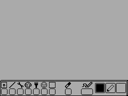 Screen from Spectrum Doodler Lightpen