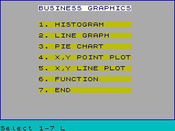 Screen from Spectrum Graph Plot