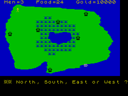 Screen from Spectrum Safari