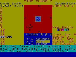 Screen from Spectrum Starwar Pack