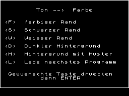 Screen from Spectrum User Tape issue 1