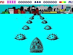 Screen from Speedboat Assassins