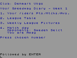Screen from Speedway - Team Championship - World League