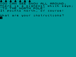 Screen from A Spell of Christmas Ice