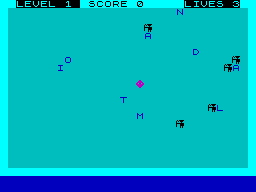 Screen from Spelling Sid