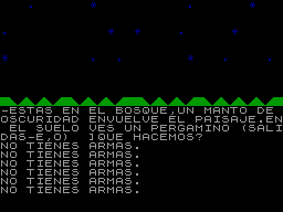 Screen from Spirit of the Demon
