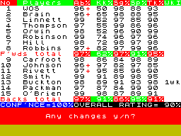 Screen from Sporting Combination