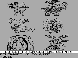 Screen from Springtime Clipart