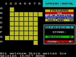 Screen from Sprint-Royal