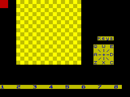 Screen from Sprite Designer