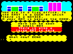 Screen from The Spy Trilogy