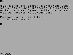 Screen from Die Stadt Alzan