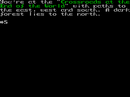 Screen from The Staff of Power