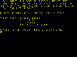 Screen from The Staff of Zaranol