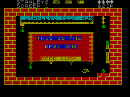 Screen from Stanley and the Wallbangers