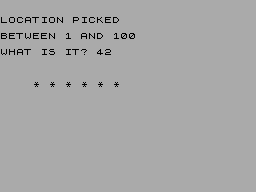 Screen from Star Course