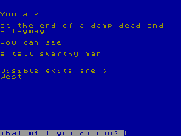 Screen from Star Quest
