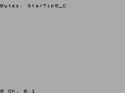 Screen from Star Tip 5