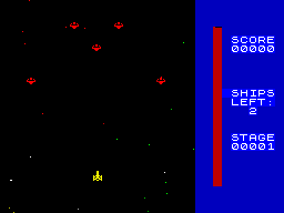 Screen from Star Warrior