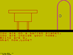 Screen from Star Wars