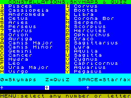 Screen from Stargazer