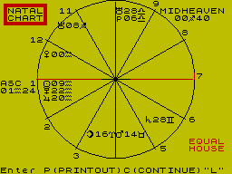 Screen from Stargazer Secrets