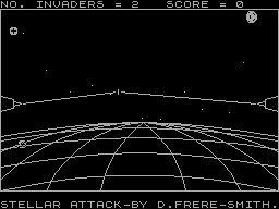 Screen from Stellar Attack