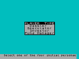 Screen from Stock Market Speculator