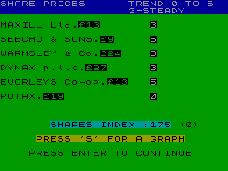 Screen from Stockmarket