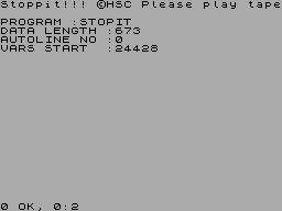 Screen from Stopit