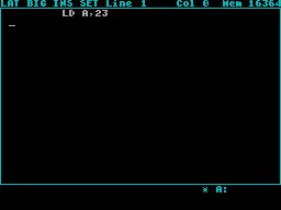 Screen from Storm Assembler