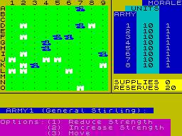 Screen from Strategy 1 - Invasion